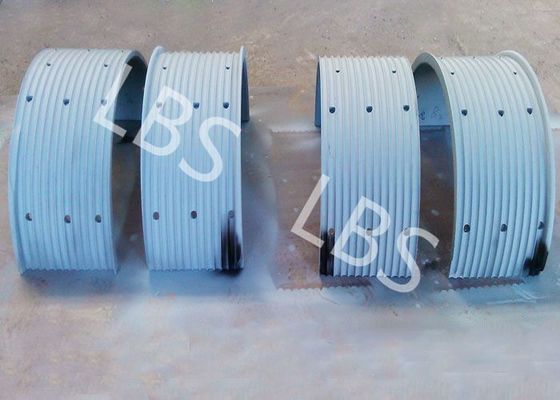Steel Wire Rope Winch Drum LBS Type Grooving Lifting Machinery